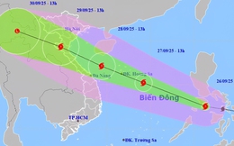 Bão Bualoi càng gần bờ càng mạnh, giật tới cấp 15, dự báo đổ bộ vào khu vực nào?