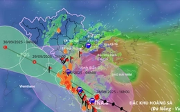 Khoảng 4-5 giờ sáng 29/9 là thời gian nguy hiểm nhất của bão số 10