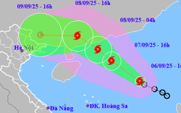 Áp thấp nhiệt đới mạnh lên thành bão số 7, giật cấp 10, có vào nước ta?
