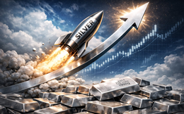 Bạc "tăng như tên lửa", vượt loạt “big tech” trở thành tài sản lớn thứ 2 thế giới