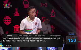 Bài toán 30 điểm khiến cả 4 thí sinh xuất sắc nhất Đường Lên Đỉnh Olympia 2019 bó tay