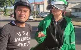 Nam nghệ sĩ U60 sang Mỹ được "thuê" làm shipper liền than: Khổ ghê!