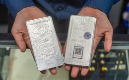 Giá bạc thỏi, bạc miếng sáng ngày 5/10 bật tăng hơn 1 triệu đồng/lượng