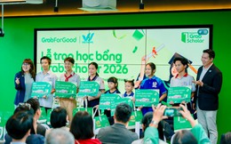 Grab trao 300 suất học bổng và hỗ trợ học tập cho học sinh sinh viên