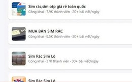 Cảnh giác trước các hội nhóm mua bán "SIM rác" trên không gian mạng
