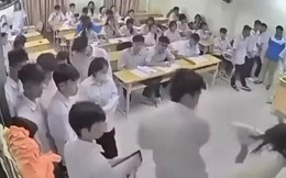 Nam sinh đấm cô giáo ngay trên bục giảng ở Hà Nội: Hé lộ nguyên nhân