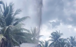 Nghi túi khí trong đáy giếng khoan phun nước bất thường ở miền Tây
