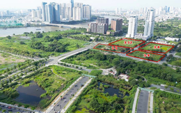5 năm sau cú bỏ cọc chấn động Thủ Thiêm, 4 lô 'đất vàng' trở lại sàn với mức giá ấn tượng