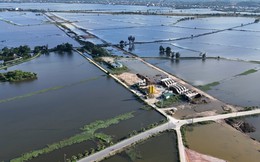 Nước bủa vây, tiến độ dự án đường huyết mạch hơn nghìn tỷ ở Huế 'hụt hơi'