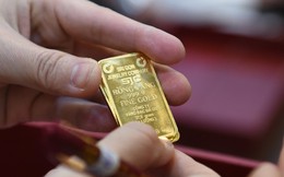Giá vàng xuống mức thấp nhất trong 3 tuần qua