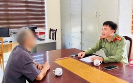 Không phát sinh giao dịch chuyển khoản, tài khoản có 65 triệu đồng nhưng không thể chứng minh được số tiền, công an làm việc với người đàn ông SN 1960 ở Hà Tĩnh