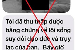 Công an cảnh báo tất cả người dân khi nhận được tin nhắn có nội dung sau
