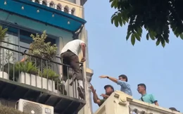 Cháy nhà 4 tầng trên phố Tràng Tiền, Hà Nội