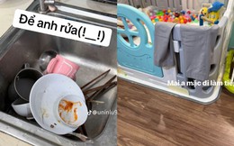 Trào lưu 'bóc phốt dự án ma' của những ông chồng vừa lười vừa bừa bộn