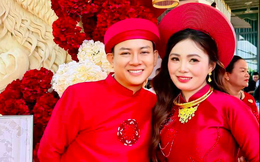 Hoài Lâm rước dâu bằng xe máy, đám cưới ấm cúng 200 khách ở quê nhà