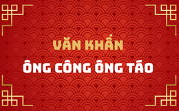 Văn khấn cúng ông Công ông Táo 23 tháng Chạp chuẩn phong tục