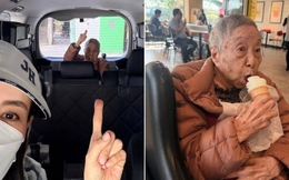 Nữ diễn viên vào viện dưỡng lão, đón người giúp việc 102 tuổi về ăn Tết gây xúc động