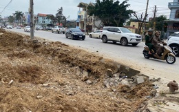 Dự án hơn 1000 tỷ đồng ở Thanh Hoá không rào chắn, người dân nơm nớp lo tai nạn