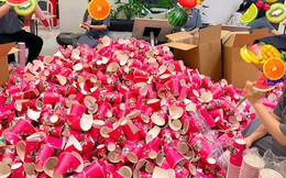 Một thương hiệu trà sữa huỷ hơn 10.000 cốc giấy vì vi phạm bản quyền hình ảnh của Nhà sách Phương Nam