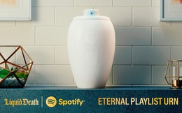 Hũ tro cốt kết hợp loa Bluetooth giá 495 USD của Spotify: Cá nhân hóa âm nhạc cho 'thế giới bên kia'