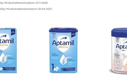 Đến lượt Aptamil Đức bị thu hồi