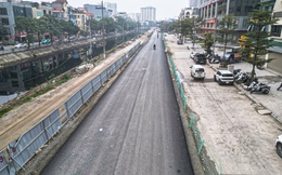 Diện mạo mới của đoạn đường từng chi chít ‘ổ voi, ổ gà’ ở Hà Nội
