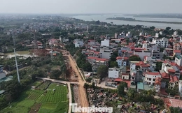 Cận cảnh tuyến bổ cập nước sông Tô Lịch trị giá 869 tỷ đồng đang thành hình