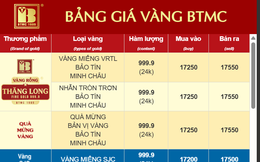 Bảo Tín Minh Châu ngưng cập nhật giá vàng