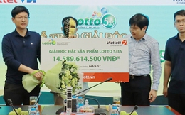 Người đàn ông trúng Vietlott hơn 14 tỷ đồng nhờ chọn số theo “mẹo” của các tỷ phú