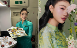 "Hoa khôi" tiếp viên Vietnam Airlines, từng gây bão mạng 10 năm trước giờ thế nào?