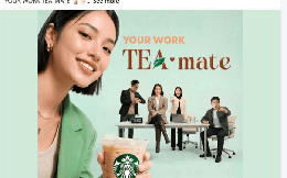 Sau hơn 13 năm vào Việt Nam, Starbucks lần đầu tiên bán trà sữa, giá cao nhất khoảng hơn 90.000 đồng/cốc