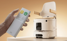 "Robot bồn cầu" giá hơn 100 triệu đồng gây bất ngờ tại triển lãm công nghệ, chỉ cần gọi một tiếng là tự chạy đến tận giường người dùng.