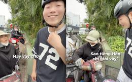 Thị trường lao động khắc nghiệt đến mức nào: Chị bán trái cây cũng có thể là một "cao thủ" tiếng Hàn
