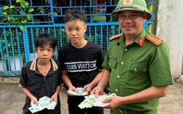 Công an xác minh loạt tờ tiền mệnh giá 20.000 - 500.000 đồng nằm rải rác trên đường: Một công dân sinh năm 1980 lập tức đến trình báo