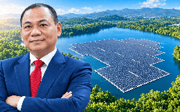 Ông Phạm Nhật Vượng sẽ phủ gần 700.000 tấm pin trên một hồ thủy điện ở Tây Bắc: Gấp đôi “kỷ lục gia” Đông Nam Á Citara của Indonesia