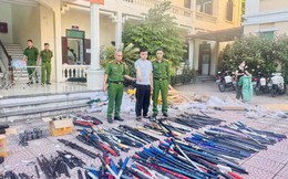 Khởi tố kẻ bán gần 1 tấn kiếm, bình xịt hơi cay qua mạng ở Bắc Ninh