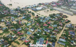 Hình ảnh hơn 8.400 hộ dân ngập trong lũ