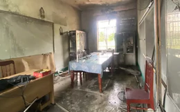 Cháy trường tiểu học ở Quảng Ngãi, phát hiện Phó Hiệu trưởng tử vong