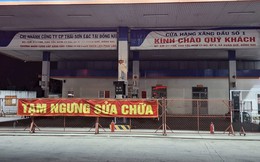 Mua xăng giá 'cắt cổ' 45.000 đồng/lít trên cao tốc, ngay cạnh một cây xăng đang bỏ không