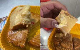 Thương hiệu bánh Trung Thu nổi tiếng N.L bị phản ánh bánh có vật lạ giống móng chân, có người từng gặp nilon trong nhân bánh
