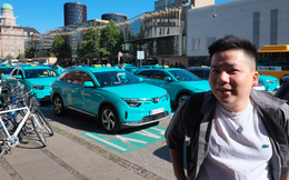 Khoa Pug ngỡ ngàng khi đi thử hãng taxi của tỷ phú Phạm Nhật Vượng ở châu Âu, nghe tài xế tiết lộ: "Đã lái xe 20 năm nhưng taxi Việt Nam mới là số 1"