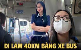 Nhân viên văn phòng Hà Nội ở cách công ty 40km: Đi lại hết 4 tiếng, không mua ô tô vì xe bus rất tiện