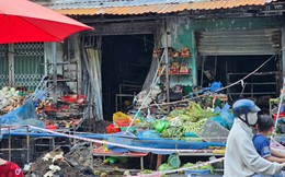 Cháy ki-ốt bán rau tại TP.HCM, 1 người tử vong