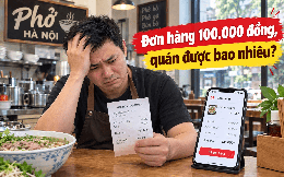 Bán 100.000 đồng đồ ăn trên app, gần 80.000 đồng 'bốc hơi' sau 3 khoản chi: Chủ quán phở ở Hà Nội tiết lộ cuộc đua tốn tiền sau mỗi đơn hàng