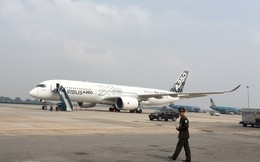 Máy bay A350 XWB-900 lần đầu tiên trình diễn ở Việt Nam