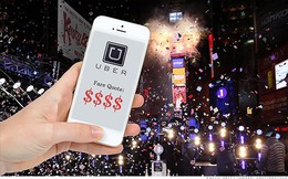 Coi chừng giá xe Uber tăng trong đêm giao thừa