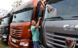 ​Xe tải Trung Quốc tràn vào Việt Nam