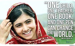 Chủ nhân Nobel Hòa Bình Malala Yousafzai: Quá phi thường khi còn quá trẻ