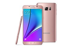 Samsung tung Note 5 vàng hồng “đấu” iPhone 6s và 6s Plus