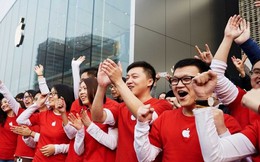 Chiêm ngưỡng "dinh thự" Apple Store lớn nhất Châu Á trong ngày khai trương